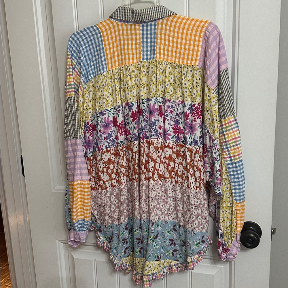 Appears New! Young Threads Button Down Cottagecor… - image 5